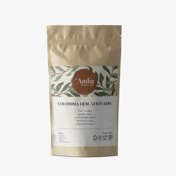 CAFÉ COLOMBIA DESCAFEINADO ECO - Imagen 2